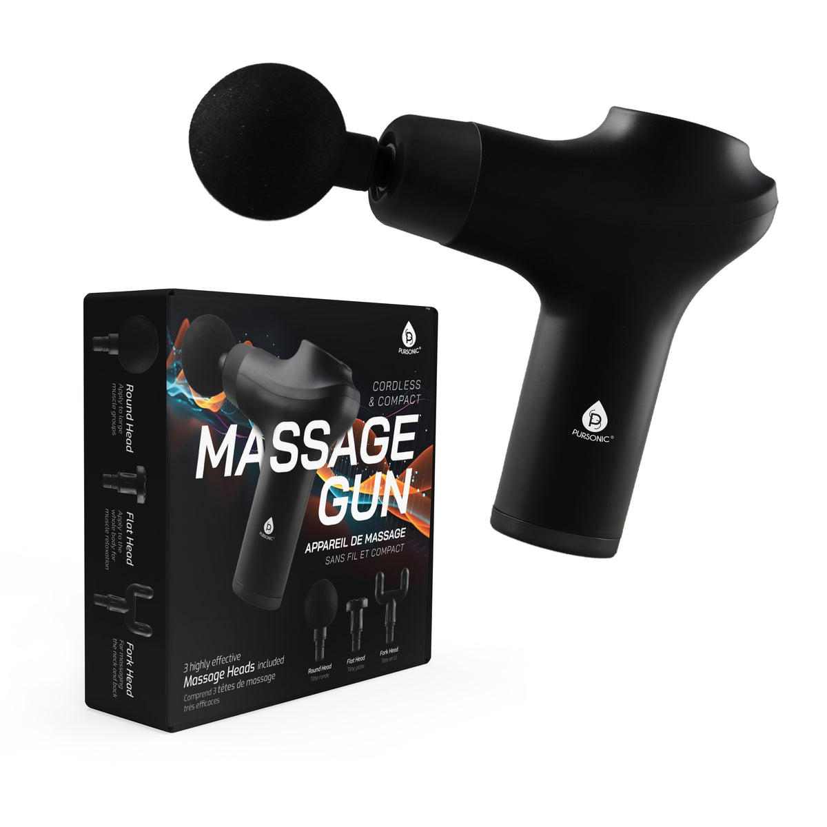 Speed Cordless Rechargeable Professional Massage Gun – Pursonic