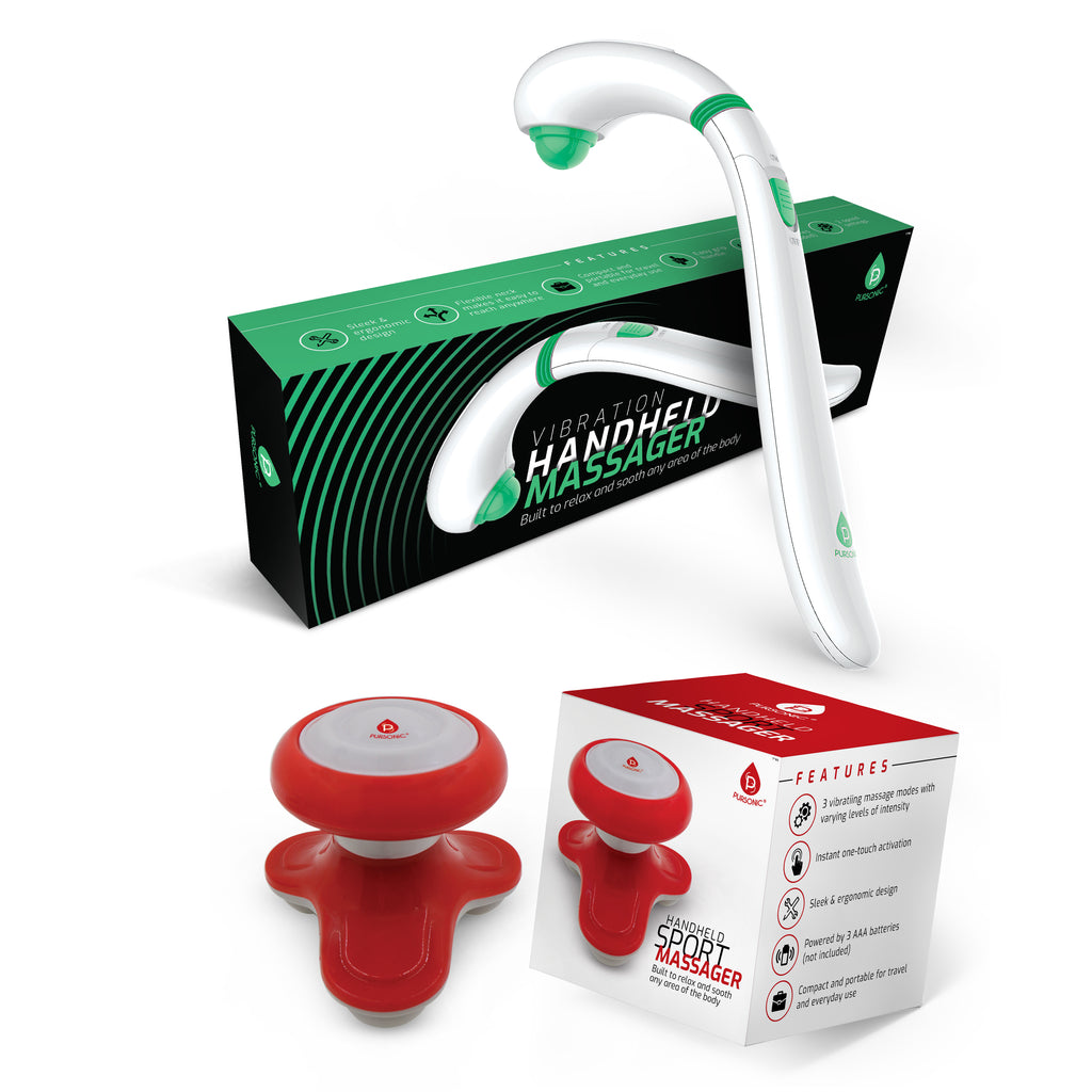 Wand Massager With Mini Handheld Massager Pursonic Wand Massager With Mini Handheld Massager Pursonic