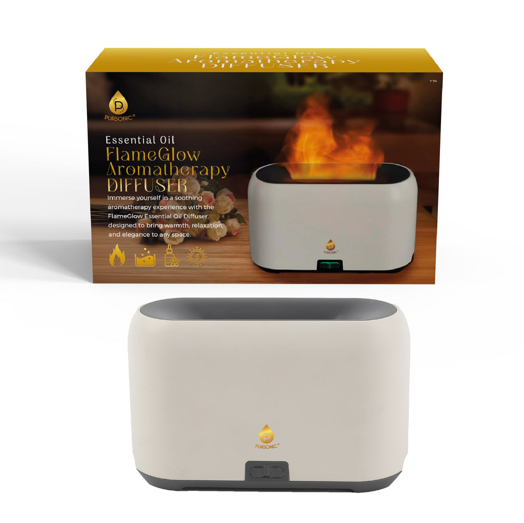 Pursonic Essential Oil FlameGlow Aromatherapy Diffuser Pursonic Essential Oil FlameGlow Aromatherapy Diffuser