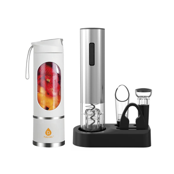 Pursonic USB Portable Juicer & Blender Cup – On-the-Go 12-Blade Smoothie Maker with 3-Speed Motor & USB-C Fast Charging