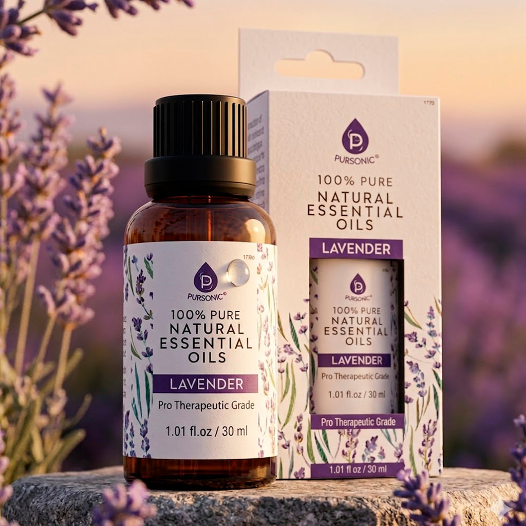 lavender essential oil for plants 100% Pure & Natural Lavender Essential Oils – Pursonic