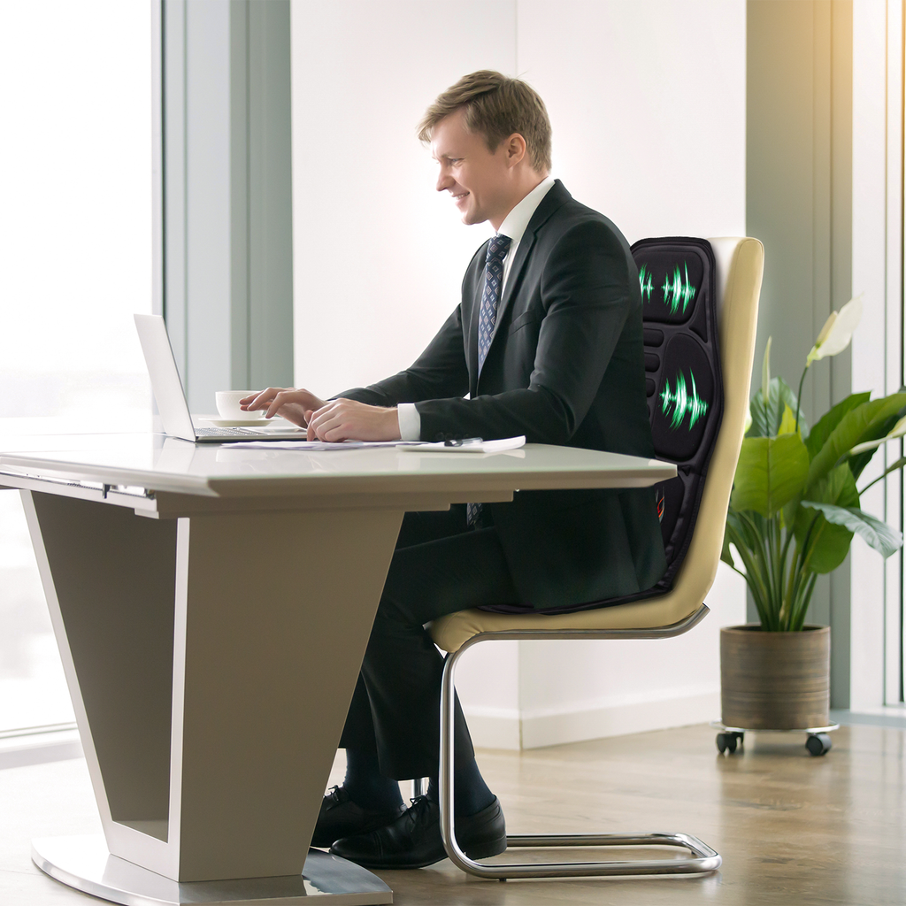 Pursonic Chair Cushion With Heat and Vibration Pursonic Chair Cushion With Heat and Vibration