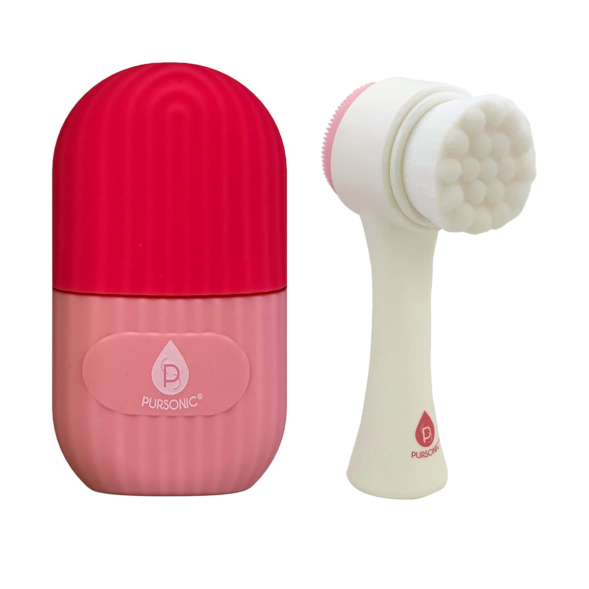 Perfect Skincare Duo: Ice Cube Facial Roller Massager for Face