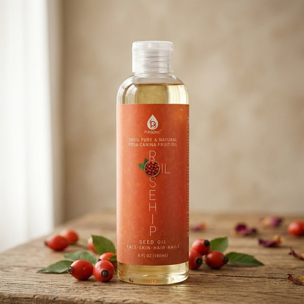 mountain rose herbs rosehip seed oil 100% Pure & Natural Cold Pressed Premium Rosehip Seed Oil 6 Oz – Pursonic