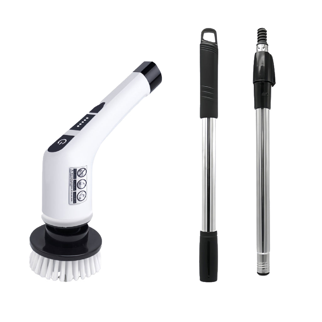 thumbnail image 2 of CleanBud Cordless Electric Spin Scrubber With 3 Brush Heads For Bath 2 of 10