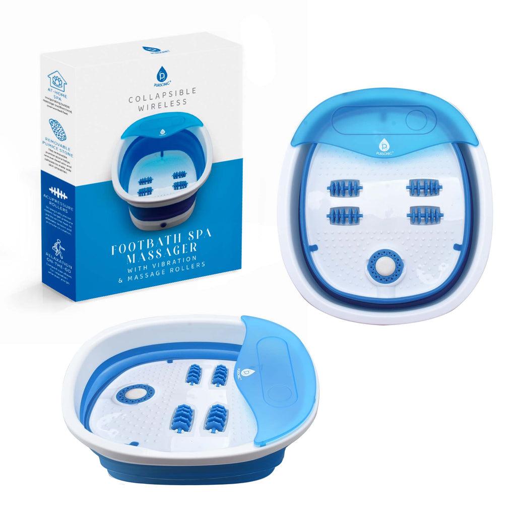 Collapsible Wireless Footbath Spa Massager Collapsible Wireless Footbath Spa Massager