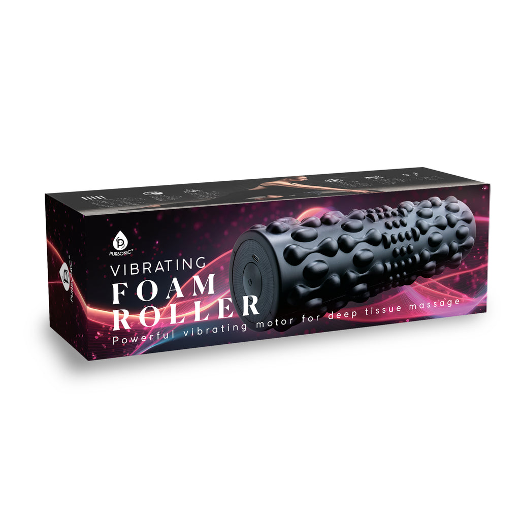 High-Intensity Vibrating Foam Roller for Deep Muscle Relief Pursonic High-Intensity Vibrating Foam Roller for Deep Muscle Relief Pursonic