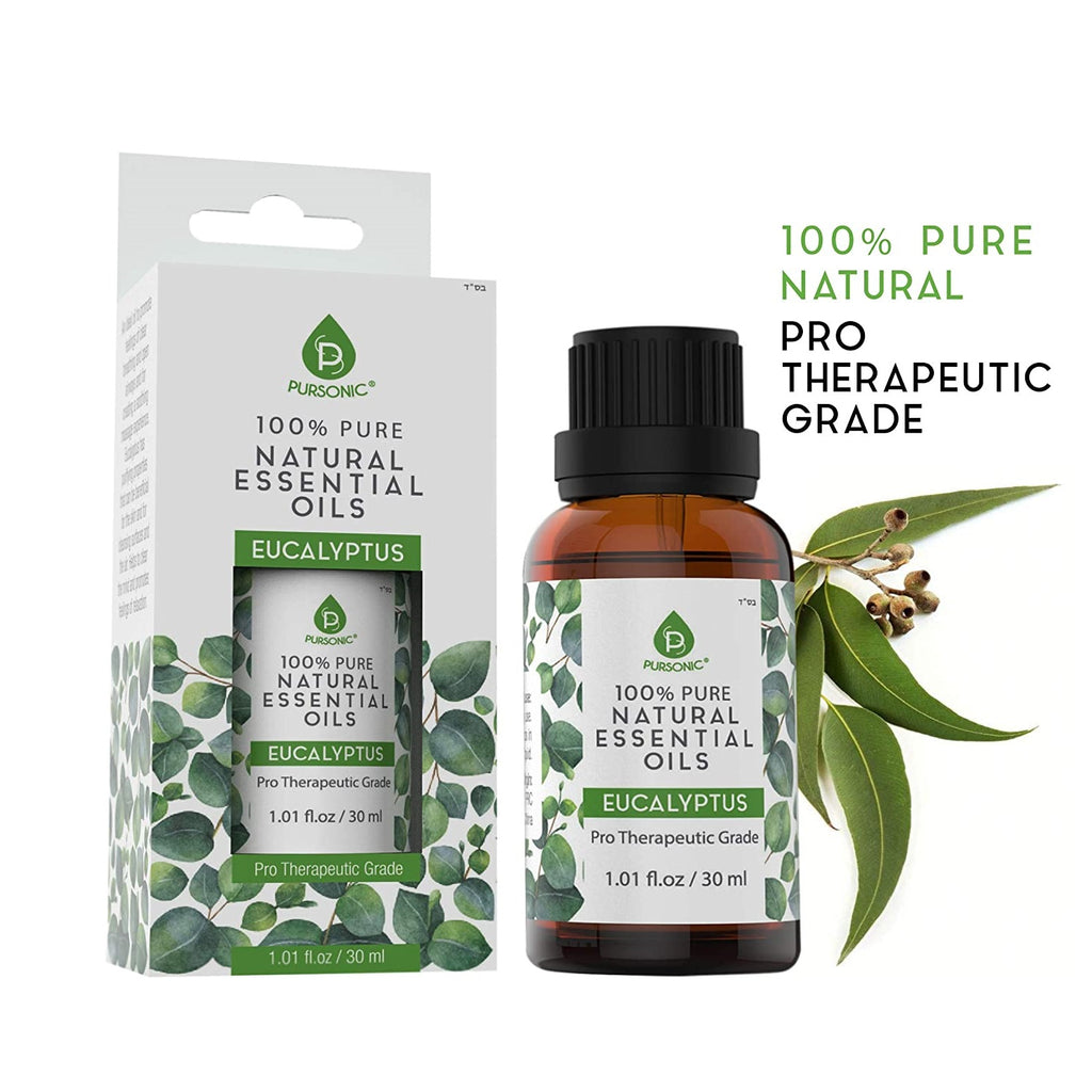 3 pack of 100% Pure Essential Oils (Eucalyptus, Lavender & Tea
