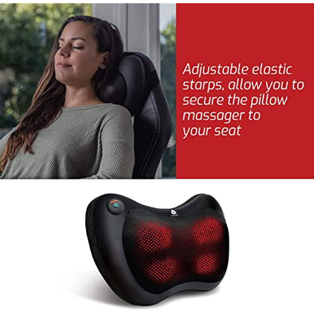 Cordless Lower Back Massager with Heat, Electric Guinea