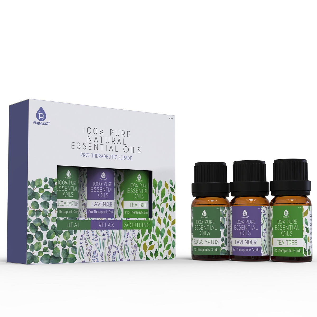 PURSONIC 100% Pure Essential Aromatherapy Oils - Multi - 188 requests