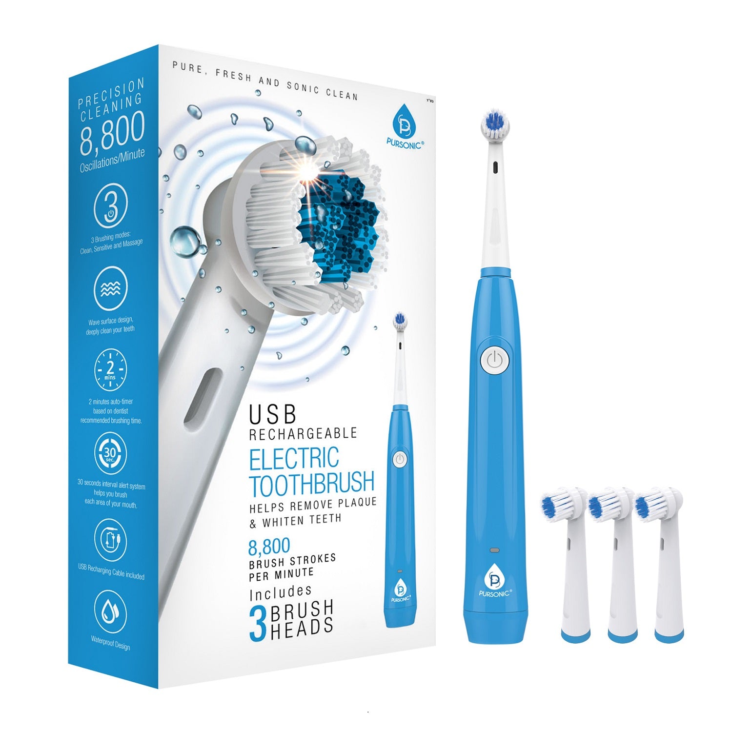 Electric Toothbrush – Pursonic