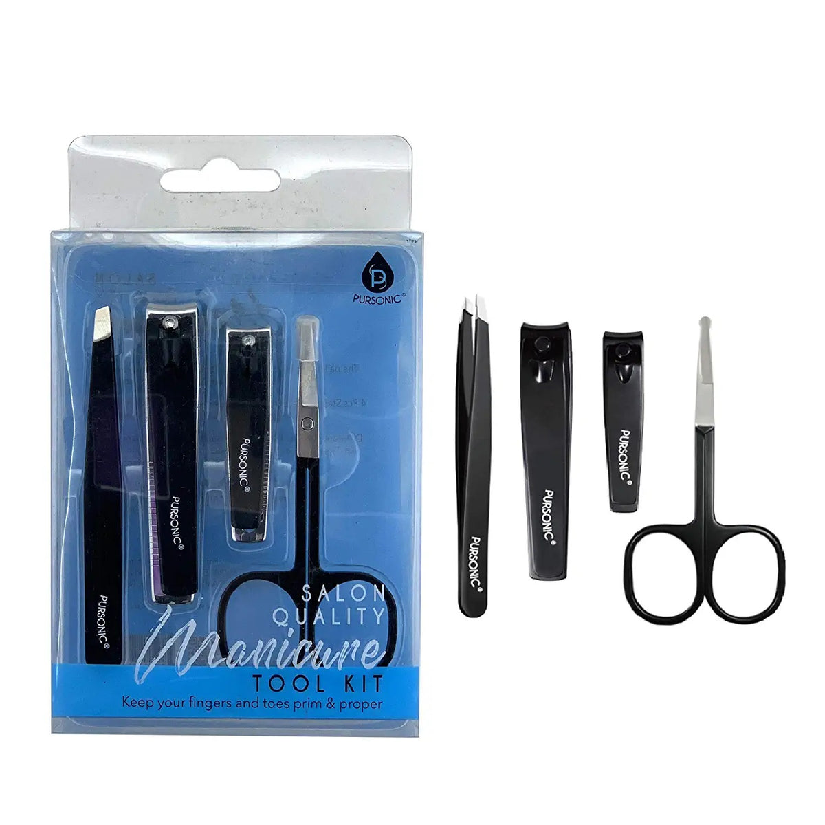 Salon Quality Manicure Tool Kit Pursonic