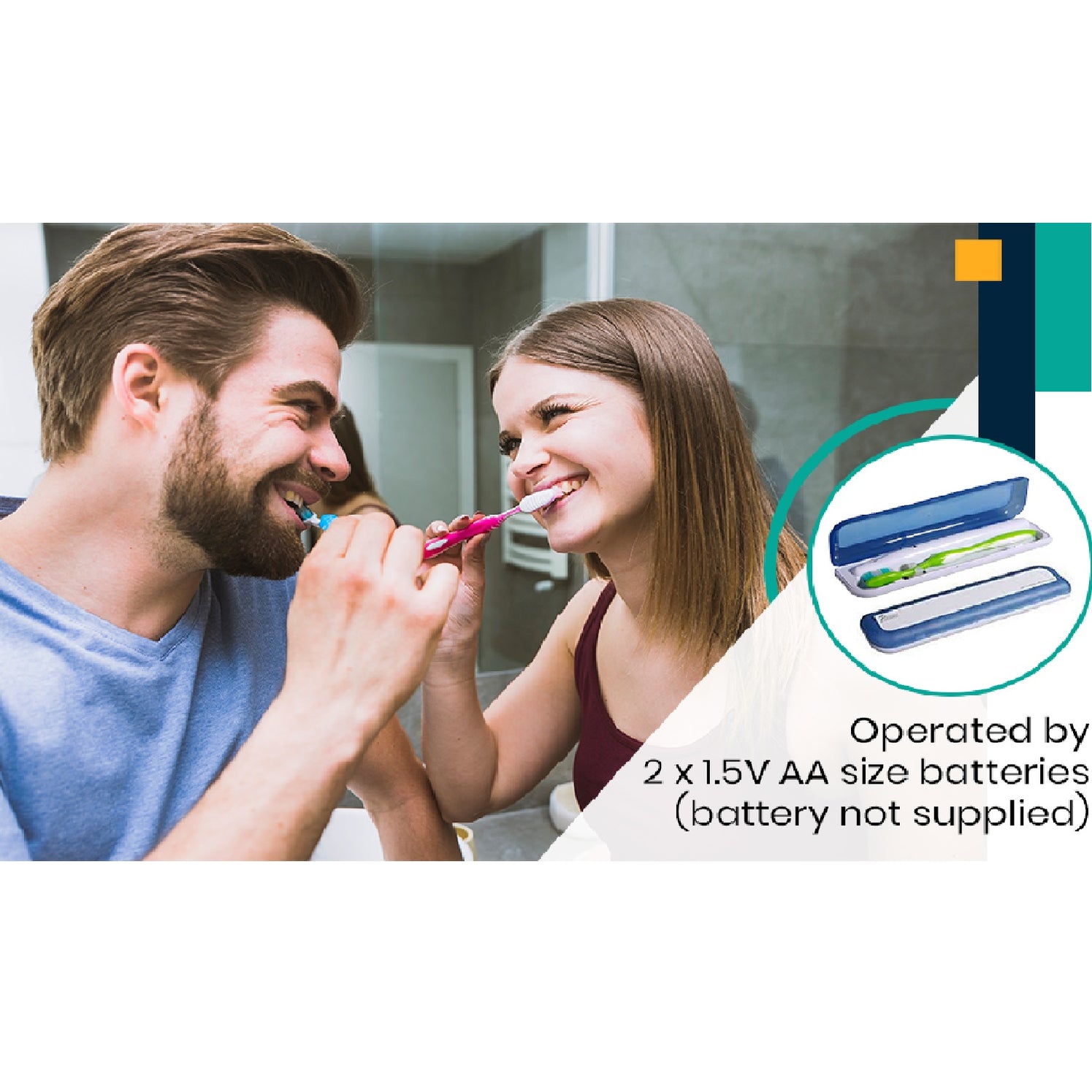 Portable UV Toothbrush Sanitizer Pursonic